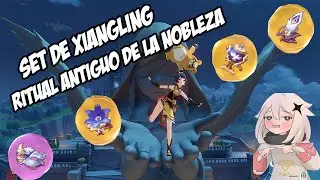 Genshin impact | El set perfecto para XiangLing | Ritual antiguo de la nobleza!