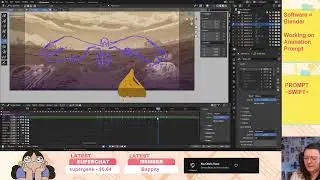 Making a 2D Animation in Blender Grease Pencil // Fighter - Jack Stauber