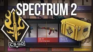CSGO - Abrindo a nova caixa Spectrum 2 Case