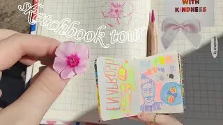 обзор на два мини скетчбука! #скетчбук #sketchbooktour