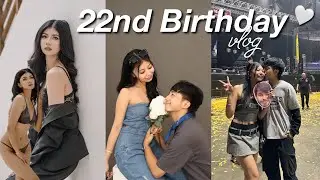 MY BIRTHDAY VLOG!🤍 (bts photoshoot, mini gift haul, rex orange concert etc. ) | Shaina Denniz