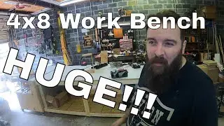 New Shop Work Bench - 4x8 Bench