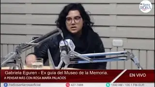 PERÚ - Gabriela Eguren entrevistada por Rosa María Palacios - Radio Santa Rosa
