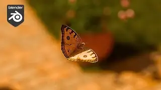 How to Make a Butterfly in 1 Minute in Blender