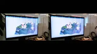 🏰3D inside 3D? ZIMO1 3D Display Demo (3D Model Viewer) 