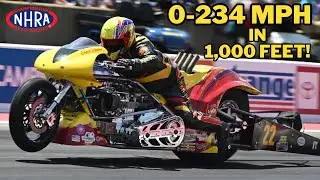 Top Fuel Motorcycle THRILLER! 🤩