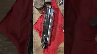 Polishing Chrome with 0000 Steel Wool 