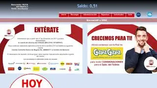 Recargas en linea Colombia 2023 Tutorial paso a paso