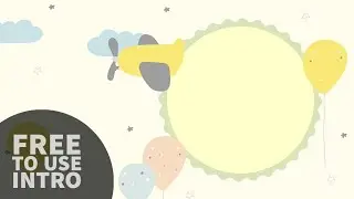 KIDS FREE INTRO FOR VLOG | NO TEXT / SUBSCRIBE | FREE TO USE