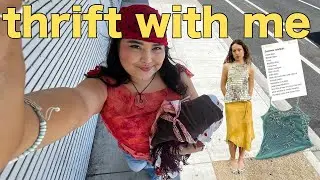 thrift with me for my 2025 summer wishlist! + huge try on haul (under $20)