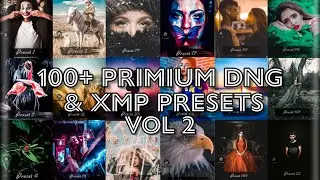Lightroom Mobile 100+ Premium Presets DNG & XMP Download | Lightroom 100+ Presets Pack Download