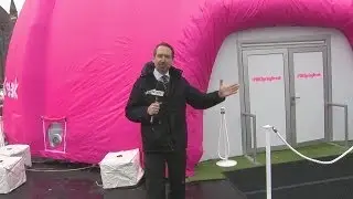 Victoria's Secret pop up tent