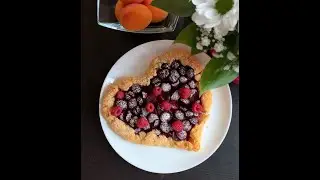 ПП пирог 🥧 "ВИШНЕВОЕ🍒 СЕРДЦЕ"