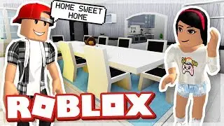 MOVING INTO OUR DREAM HOME - ROBLOX