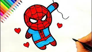 Spider-man Çizimi - Kolay Spider-man Çizimi- Spider-man Nasıl Çizilir? - How To Draw a Spider-man