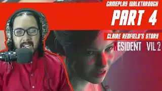 BADASS CLAIRE Resident Evil 2  | Claire Redfield Full Gameplay Part 4 END