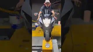 2023 Suzuki GSX-R 750 pulling 140hp! #gsxr750 #dyno #suzuki