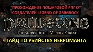 GUIDE HOW TO KILL THE NECROMANCER  - Druidstone The Secret of the Menhir Forest