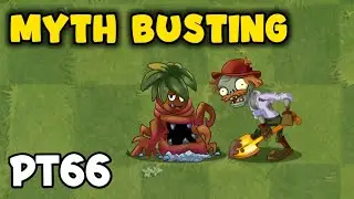 PvZ 2 Myth Busting - Can Excavator Zombie dig up Tombtangler?