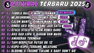 DJ TIKTOK TERBARU 2025-🎵DJ TABOLA BALE X CALON MANTU  🎵DJ MEJIKUHIBINIU FULL ALBUM