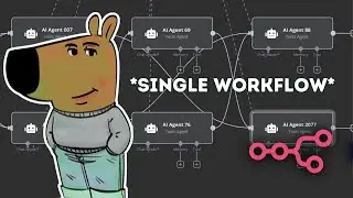 How I put ALL My Agents In ONE Flow - n8n