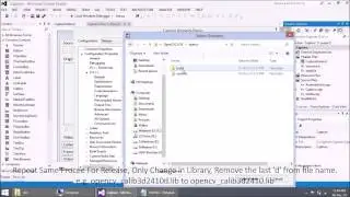 Part II - OpenCV2.4.10 and VC++ Configuration