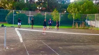 Tennis Game with SciMathUS Class of 2024 | Stellenbosch