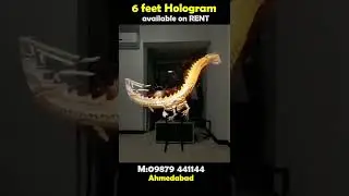 Birthday and Naming Ceremony New Idea is 3D Hologram Display in Ahmedabad (Gujarat) M: 9879441144