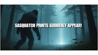 SASQUATCH PRINTS APPEAR!