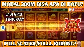 modal 200m main santai di dofu banyak scater x burung