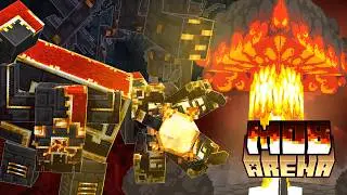 Netherite Monstrosity Vs Wilted  (Mob Arena)