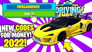 *NEW* ALL WORKING CODES FOR DRIVING EMPIRE 2022! ROBLOX DRIVING EMPIRE CODES