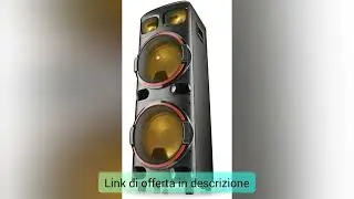 NGS WILD DUB 2 - Altoparlante Portatile 800W, Bluetooth e Stereo Compatibile, Doppio Subwoofer