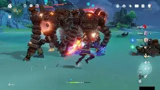 Genshin Impact: Crystalize Reaction Effect on Other Elements