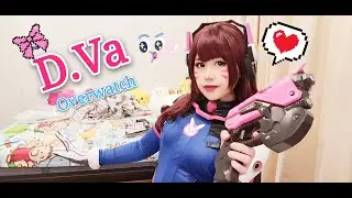 D.Va Cosplay Makeup|D.Va Cosplay妆容|By Sunny