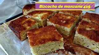 BIZCOCHO DE MANZANA 4X9