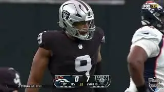 Tyree Wilson drills Stidham hard to force an incompletion