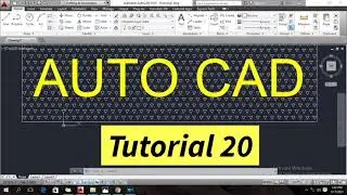 AutoCAD Tutorial 20 | Path Array, Multiple Object with Given path, curve, Direction , Quantity