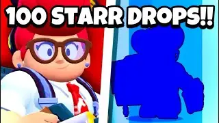Opening *100* FREE Starr Drops!! | Brawl Stars