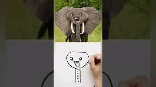 Детские рисунки в реальной жизни 😵 |СЛОН| 