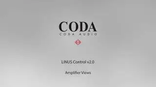 CODA LINUS Control v2.0 - Amplifier Views