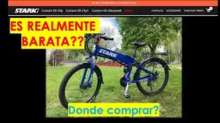 Es Realmente barata la bicicleta STARK DRIVE?, como y donde COMPRAR!!