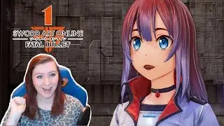 GGO CHARACTER CREATION - Sword Art Online: Fatal Bullet Walkthrough Gameplay Part 1