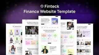 Finteck - Finance Website Template / Perfect Template for Financial Institutions