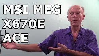 MSI MEG X670E ACE Motherboard Slots and Storage PCIe Lanes Overview