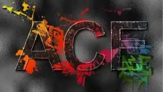 Eroded Metal Text Speed Art