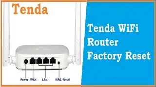 Tenda Router Reset | How to Reset Tenda Router |How to Reset Tenda Router to Factory Default Setting