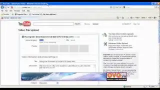 YouTube   Huong Dan Upload Video Len Youtube va dua len forum wmv