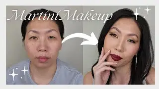 Makeup for New Years Eve | Martini Makeup for Monolids  #makeup #monolidmakeup