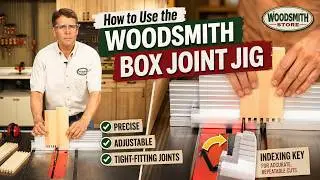 How to use Woodsmith Box Joint Jig